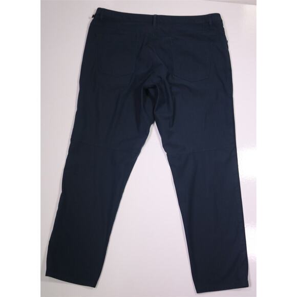 Lululemon Men's ABC Navy Blue Warpstreme Regular Fit Pants 39x31 - Picture 3 of 7